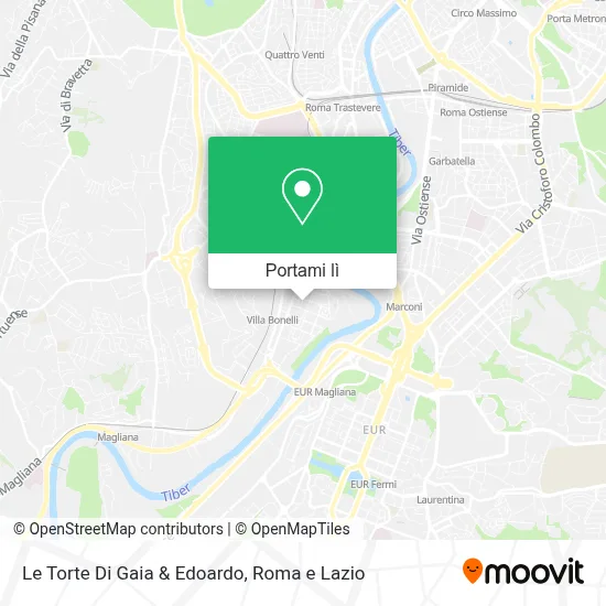 Mappa Le Torte Di Gaia & Edoardo