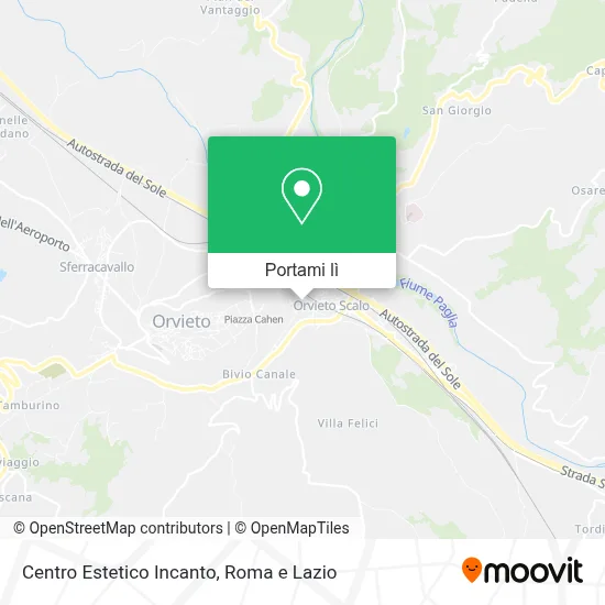 Mappa Centro Estetico Incanto