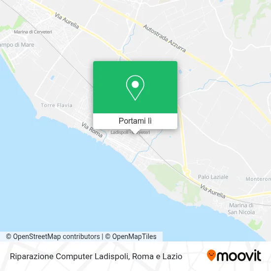 Mappa Riparazione Computer Ladispoli