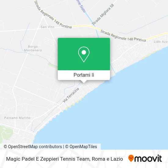 Mappa Magic Padel E Zeppieri Tennis Team