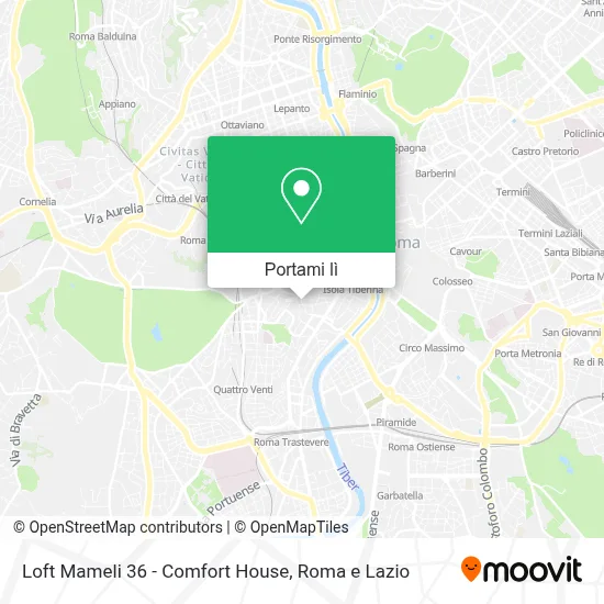 Mappa Loft Mameli 36 - Comfort House
