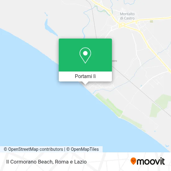 Mappa Il Cormorano Beach