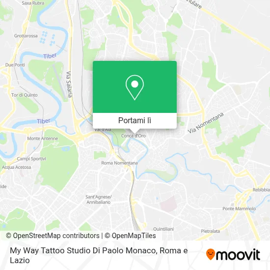 Mappa My Way Tattoo Studio Di Paolo Monaco