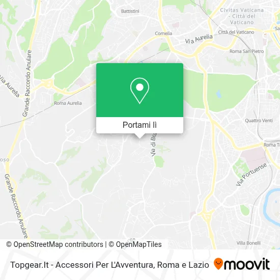 Mappa Topgear.It - Accessori Per L'Avventura