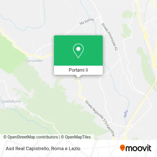 Mappa Asd Real Capistrello