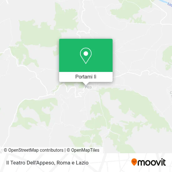 Mappa Il Teatro Dell'Appeso