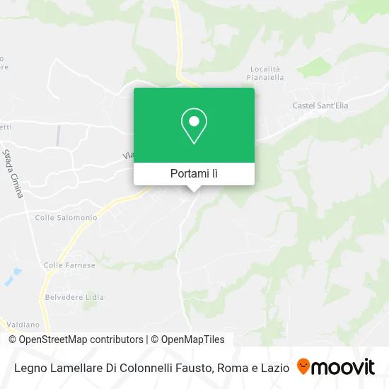 Mappa Legno Lamellare Di Colonnelli Fausto