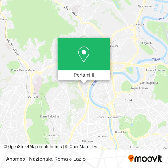 Mappa Ansmes - Nazionale