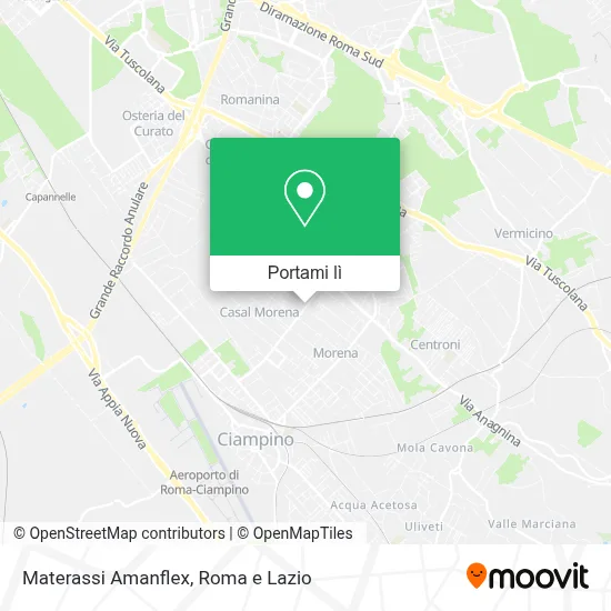 Mappa Materassi Amanflex