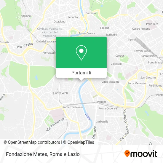 Mappa Fondazione Metes