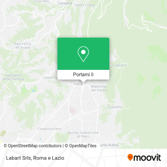 Mappa Labart Srls