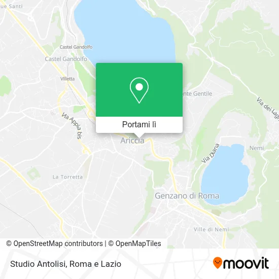 Mappa Studio Antolisi