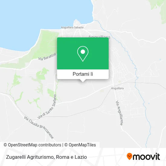Mappa Zugarelli Agriturismo