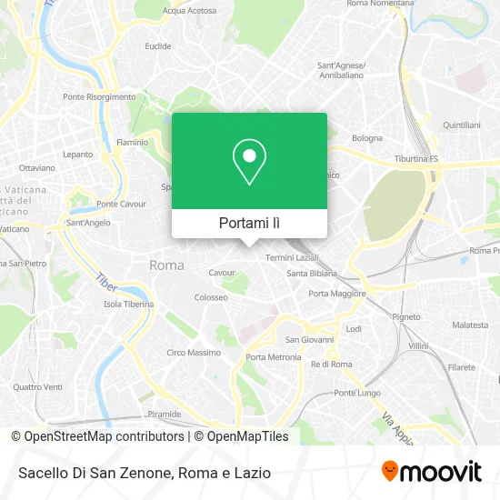 Mappa Sacello Di San Zenone