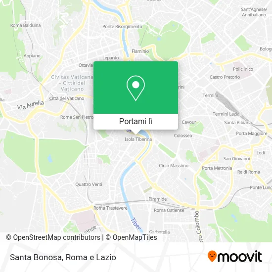 Mappa Santa Bonosa