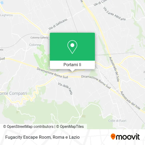 Mappa Fugacity Escape Room