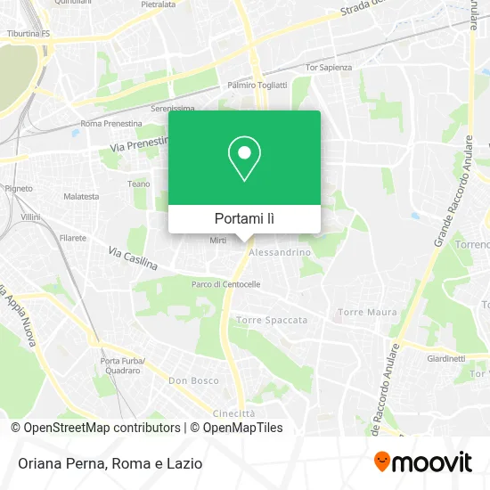 Mappa Oriana Perna