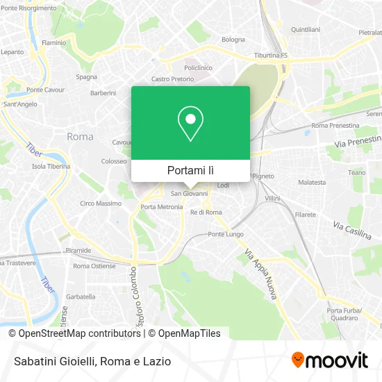 Mappa Sabatini Gioielli