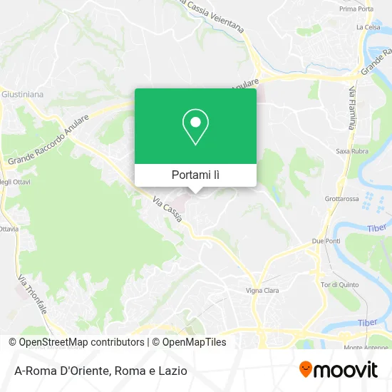 Mappa A-Roma D'Oriente
