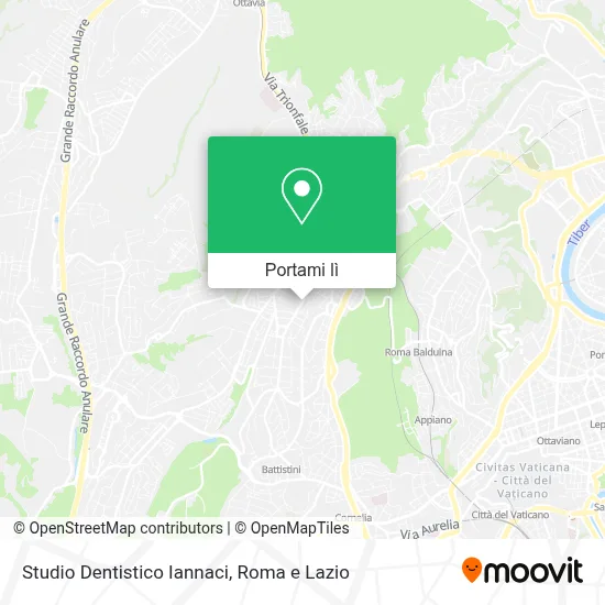Mappa Studio Dentistico Iannaci