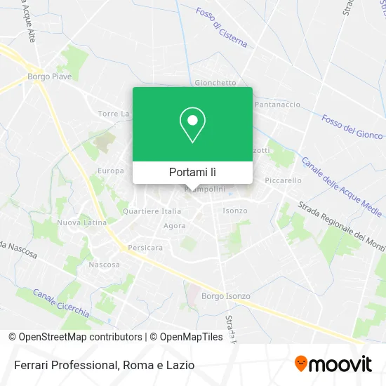 Mappa Ferrari Professional