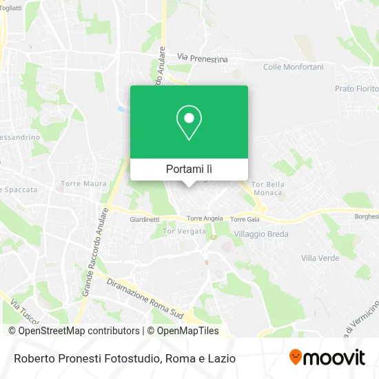 Mappa Roberto Pronesti Fotostudio