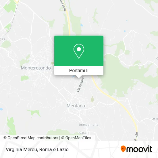 Mappa Virginia Mereu