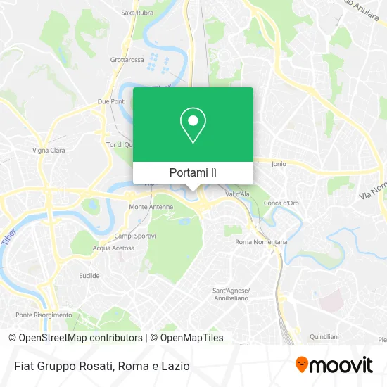 Mappa Fiat Gruppo Rosati