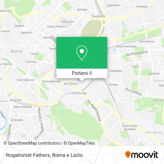 Mappa Rogationist Fathers