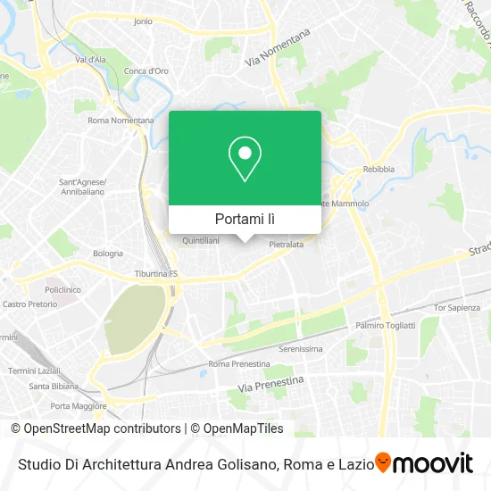 Mappa Studio Di Architettura Andrea Golisano