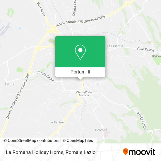 Mappa La Romana Holiday Home