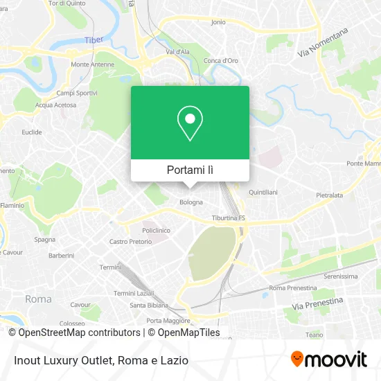 Mappa Inout Luxury Outlet