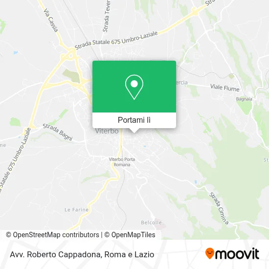 Mappa Avv. Roberto Cappadona