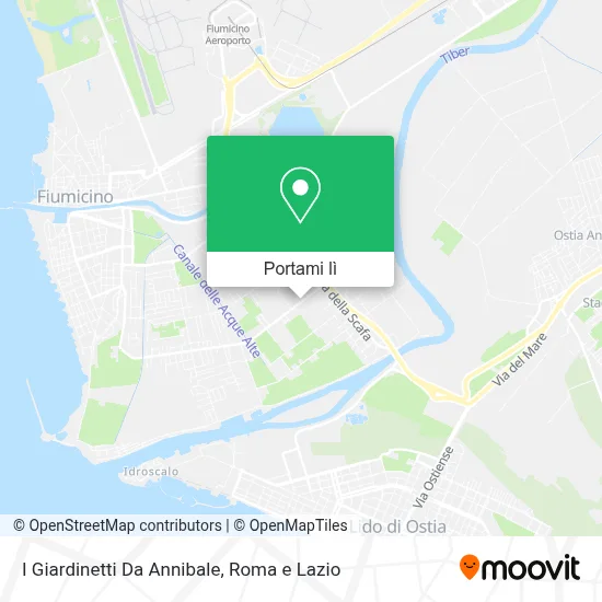 Mappa I Giardinetti Da Annibale