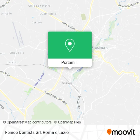 Mappa Fenice Dentists Srl