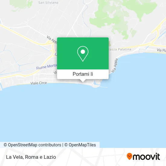 Mappa La Vela