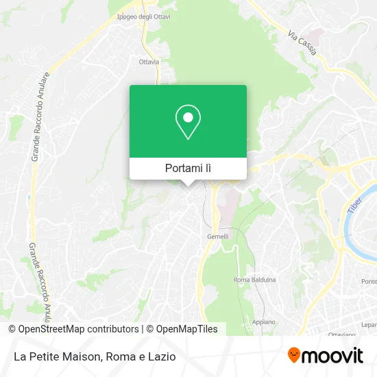 Mappa La Petite Maison