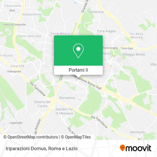 Mappa Iriparazioni Domus