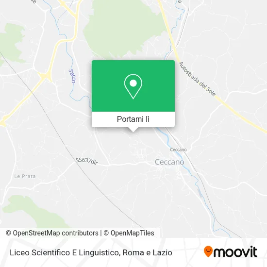 Mappa Liceo Scientifico E Linguistico