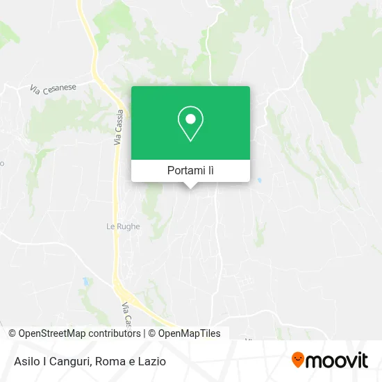Mappa Asilo I Canguri