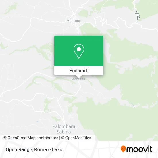 Mappa Open Range