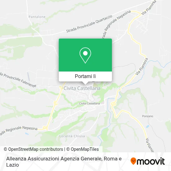 Mappa Alleanza Assicurazioni Agenzia Generale