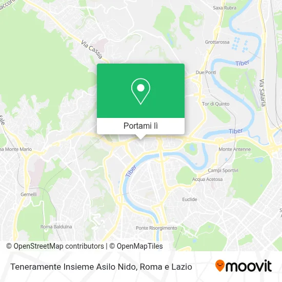 Mappa Teneramente Insieme Asilo Nido