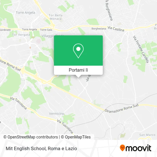 Mappa Mit English School