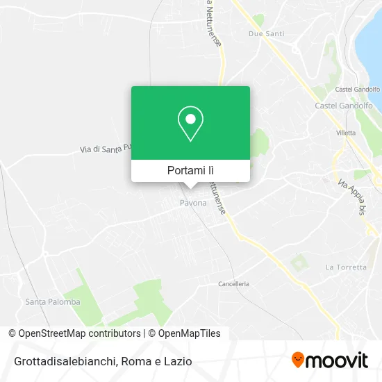 Mappa Grottadisalebianchi
