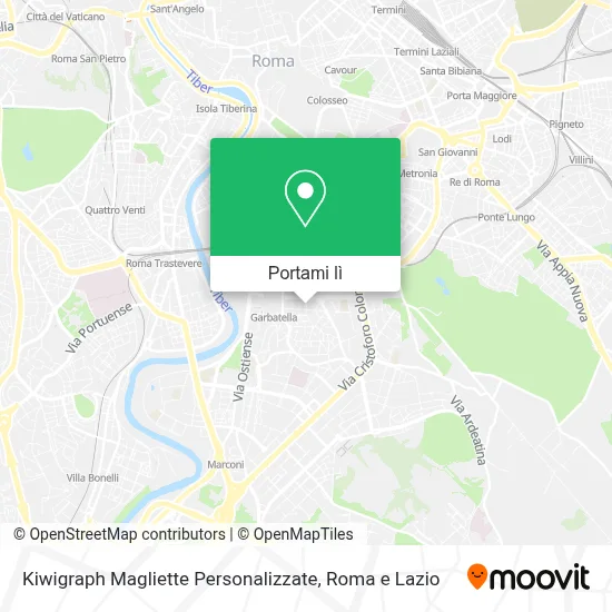 Mappa Kiwigraph Magliette Personalizzate