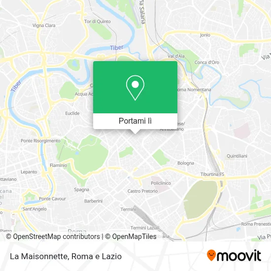 Mappa La Maisonnette