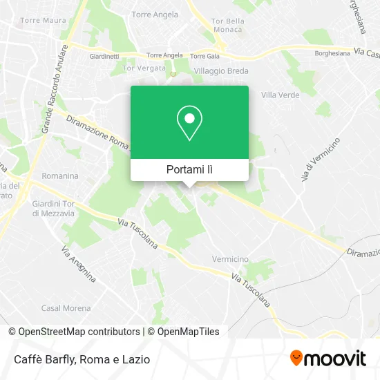 Mappa Caffè Barfly