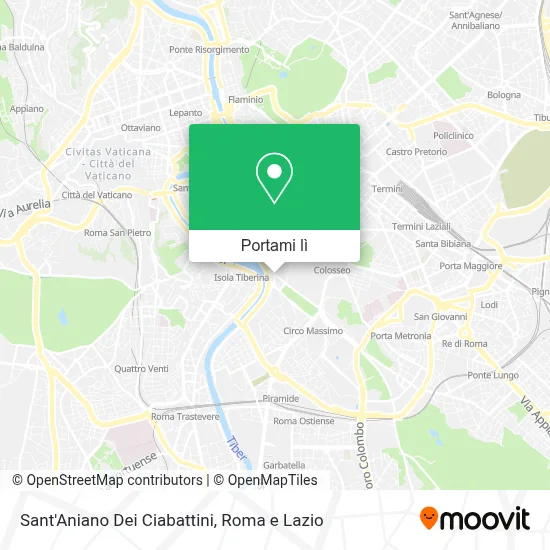 Mappa Sant'Aniano Dei Ciabattini