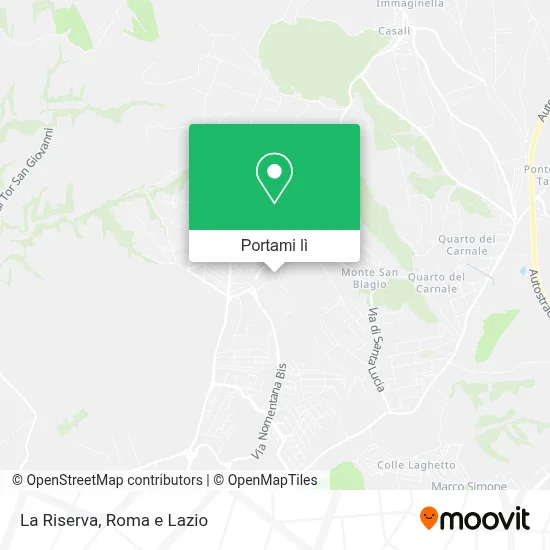Mappa La Riserva